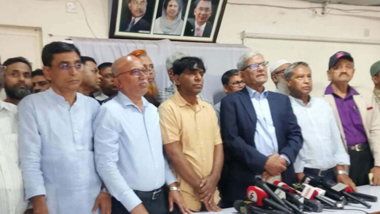 ‘আমরা নতুন বাংলাদেশের জন্য কাজ করছি’: সচিবালয়ে প্রথম দিনে মির্জা ফখরুল