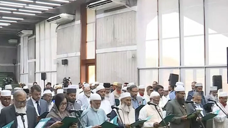 জামায়াত জোটের সঙ্গেই শপথ নিলেন ইশরাক ও রুমিন ফারহানা