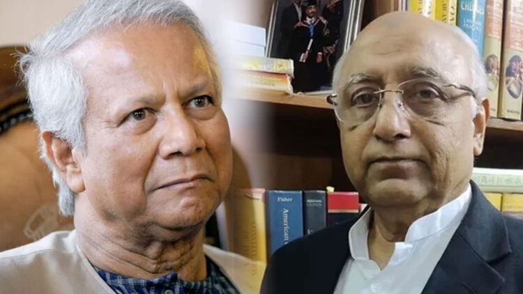 ড. ইউনূসের বিরুদ্ধে রাষ্ট্রদ্রোহের মামলা করার ঘোষণা আইনজীবী মোহসিন রশীদের