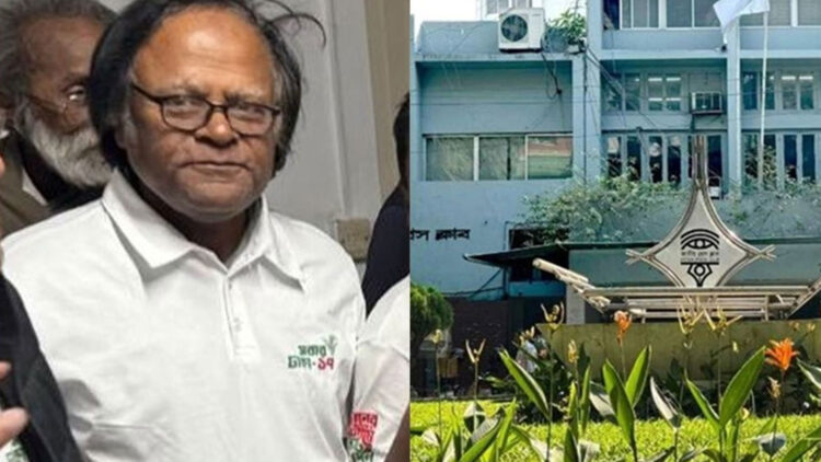 জাতীয় প্রেস ক্লাবের শৌচাগার থেকে বিএনপি মিডিয়া সেলের সদস্য আলী মামুদের মরদেহ উদ্ধার