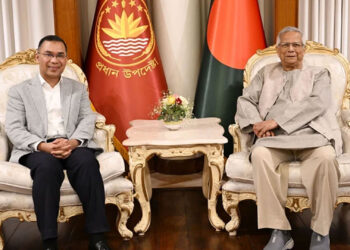 বিএনপি নেতা তারেক রহমানকে প্রধান উপদেষ্টার শুভেচ্ছা ও অভিনন্দন